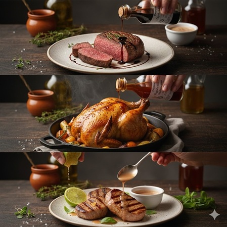 Fleisch und Geflügel