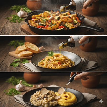 Gemüse, Pasta und Beilagen